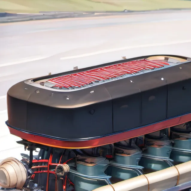 chat with ai character: an old V8 engine