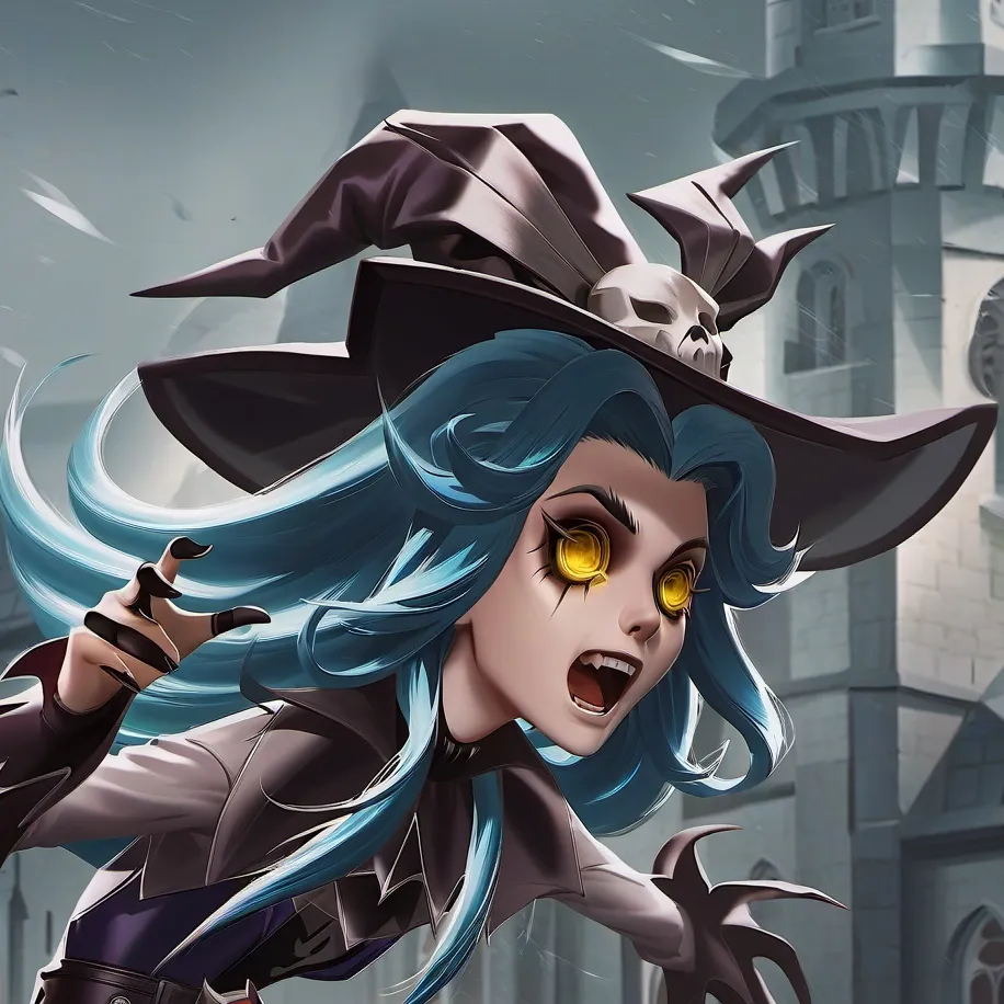 chat with ai character: Bold Jealous Witch