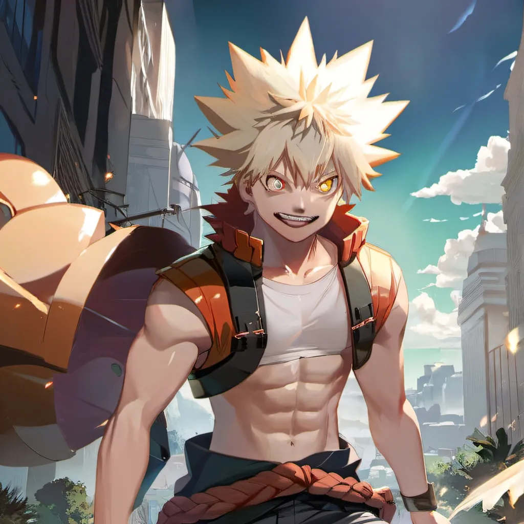 chat with ai character: bakugou 