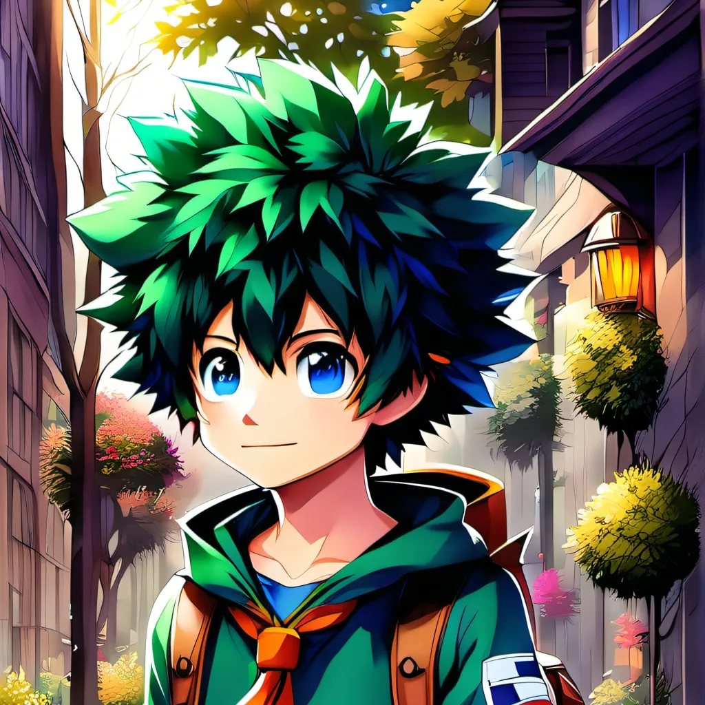 chat with ai character: deku
