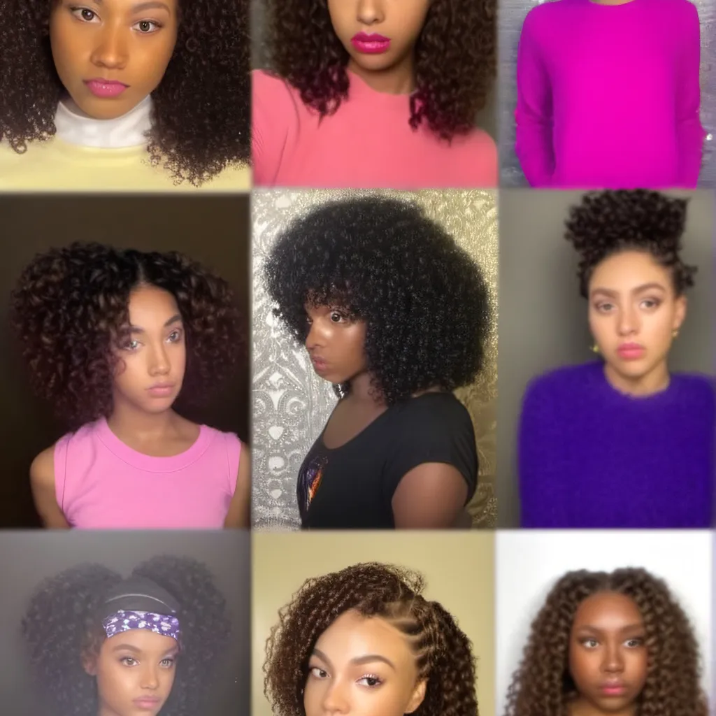 chat with ai character: Hair  style 