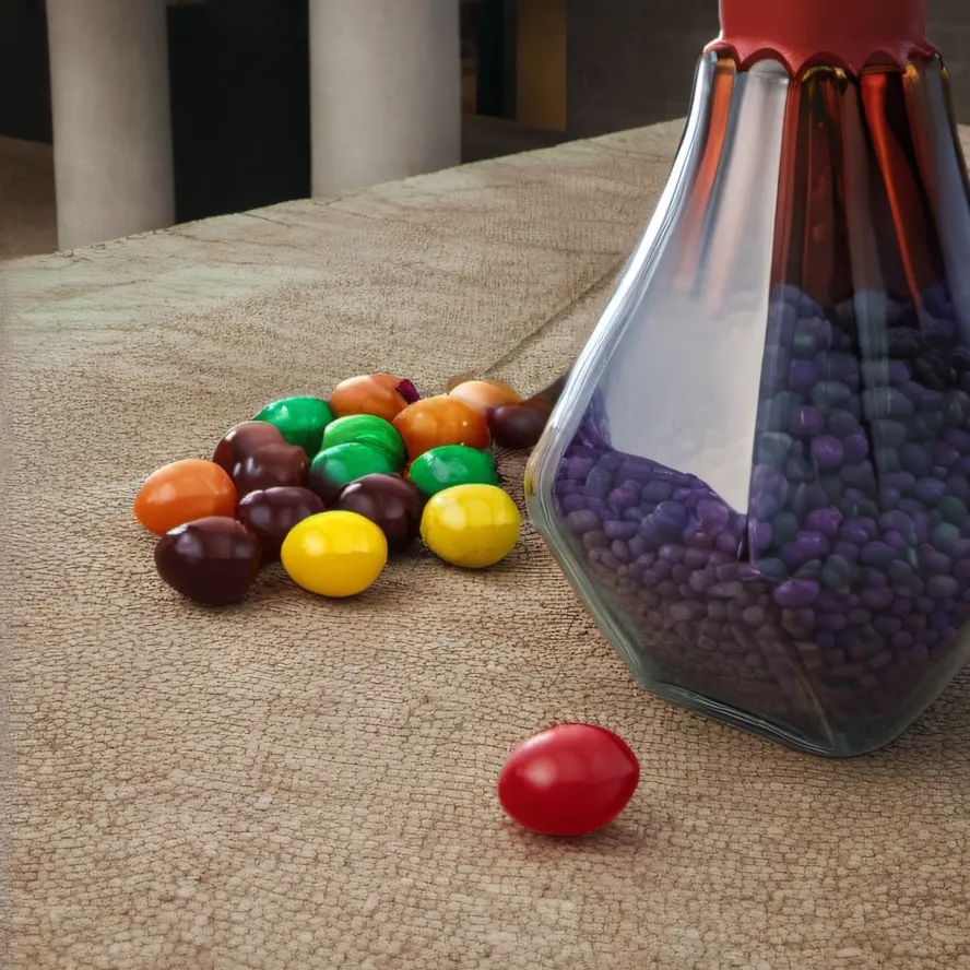 chat with ai character: A skittle