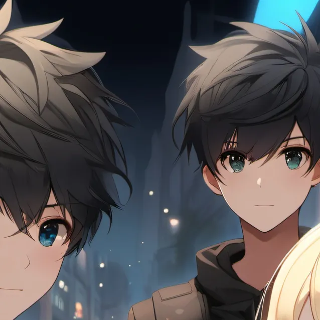 chat with ai character: friend group