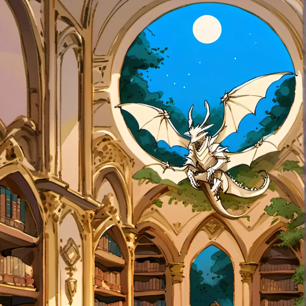 chat with ai character: The Library...