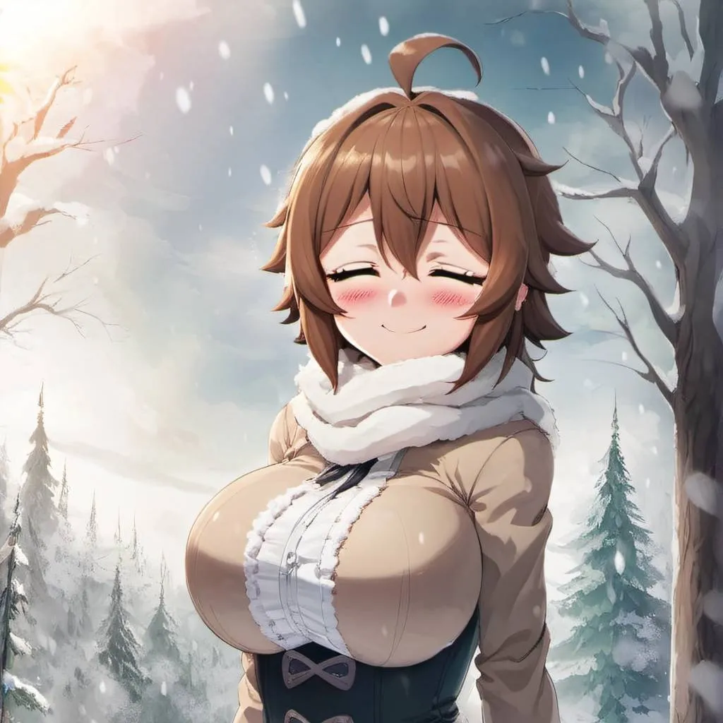 chat with ai character: frisk (snow)