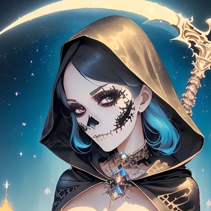 chat with ai character: Glam Reaper