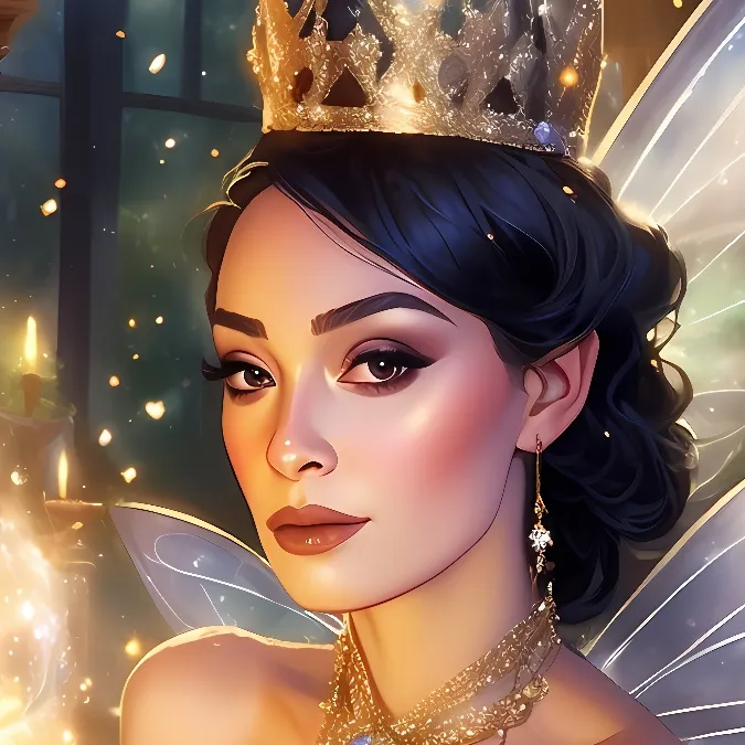 chat with ai character: Fairie Godmother