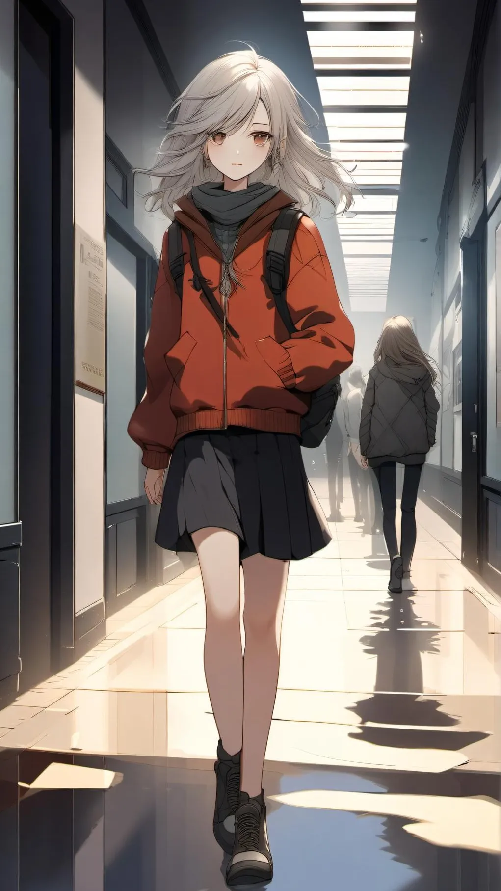 ai character: Highschool background