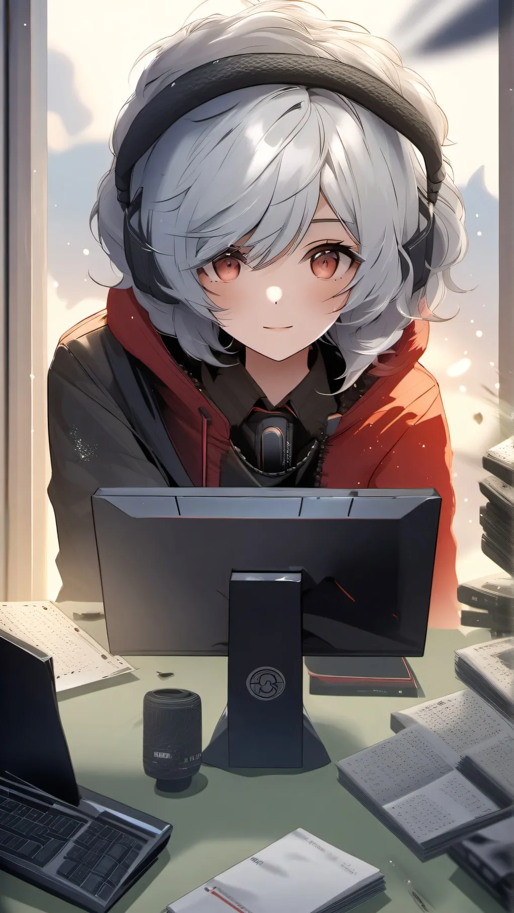 ai character: Survery background