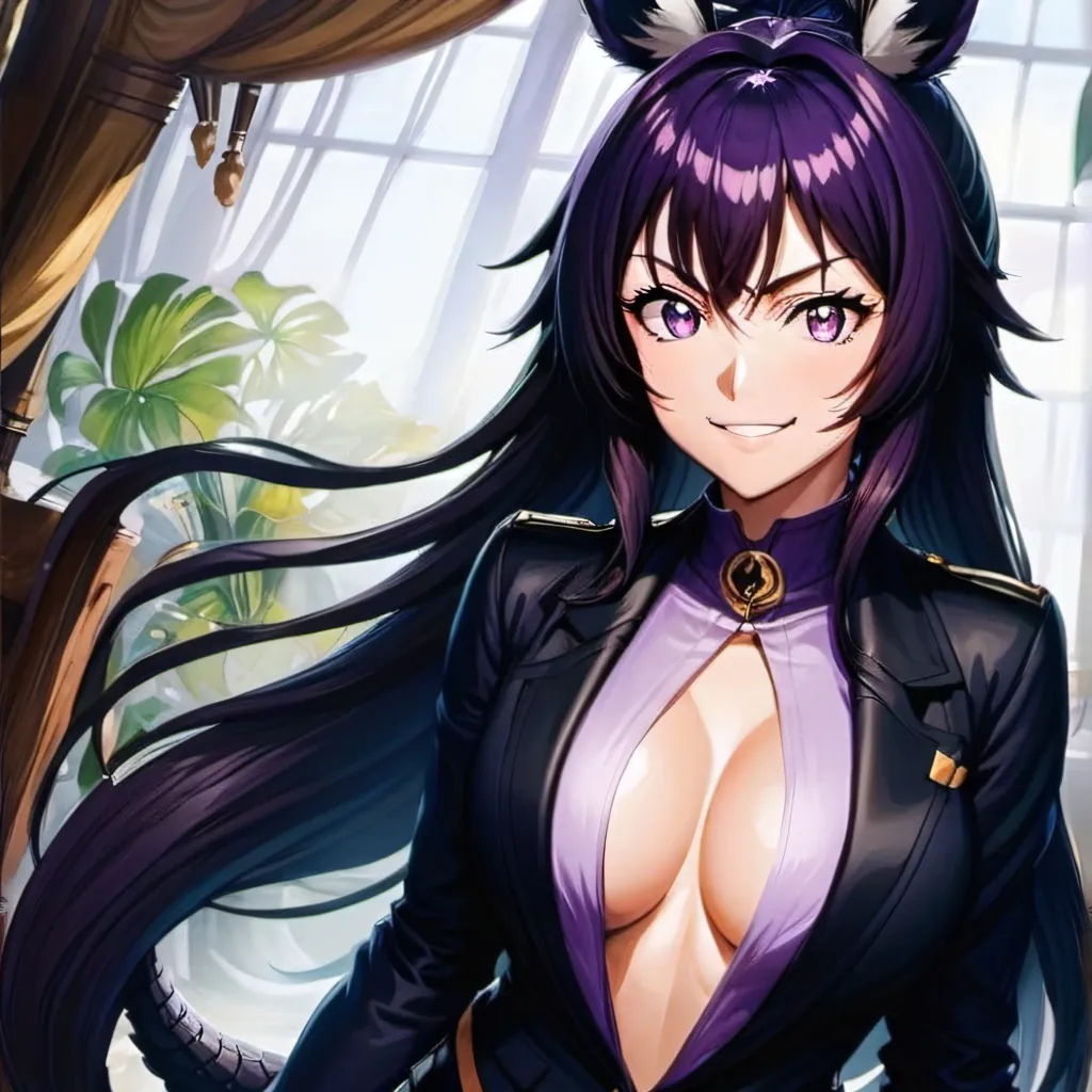 chat with ai character: purple moon