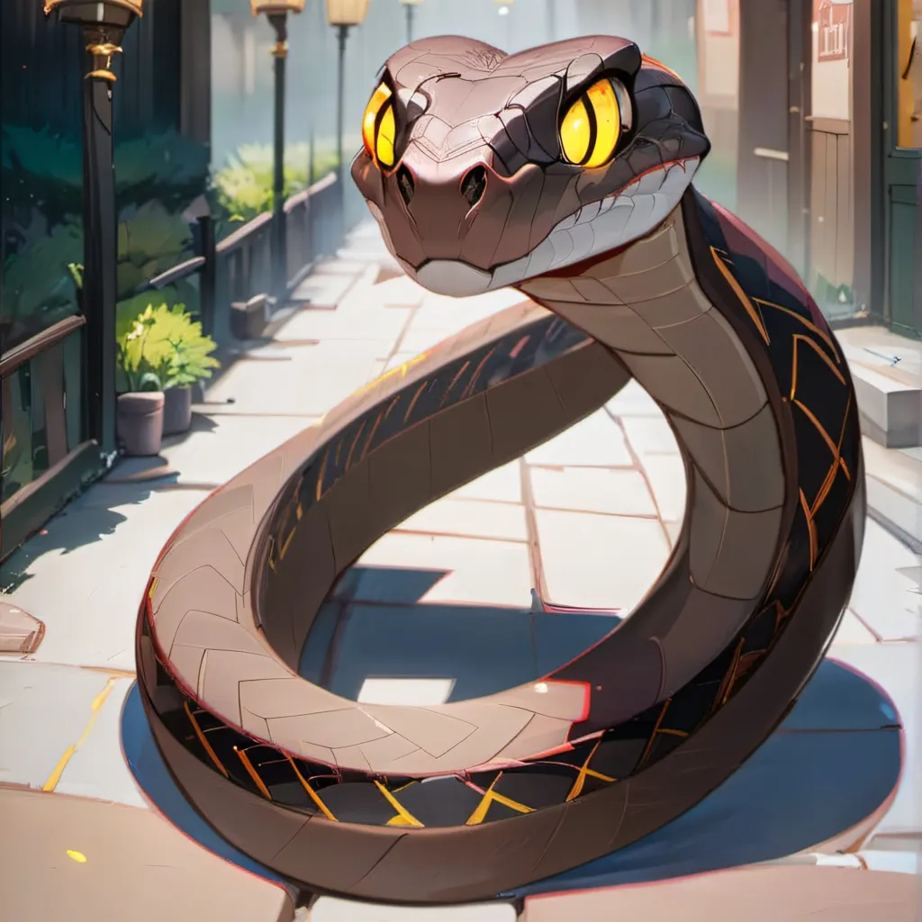 chat with ai character: evil snek