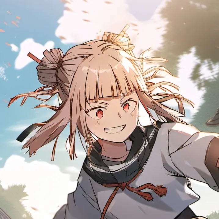 chat with ai character: Himiko Toga