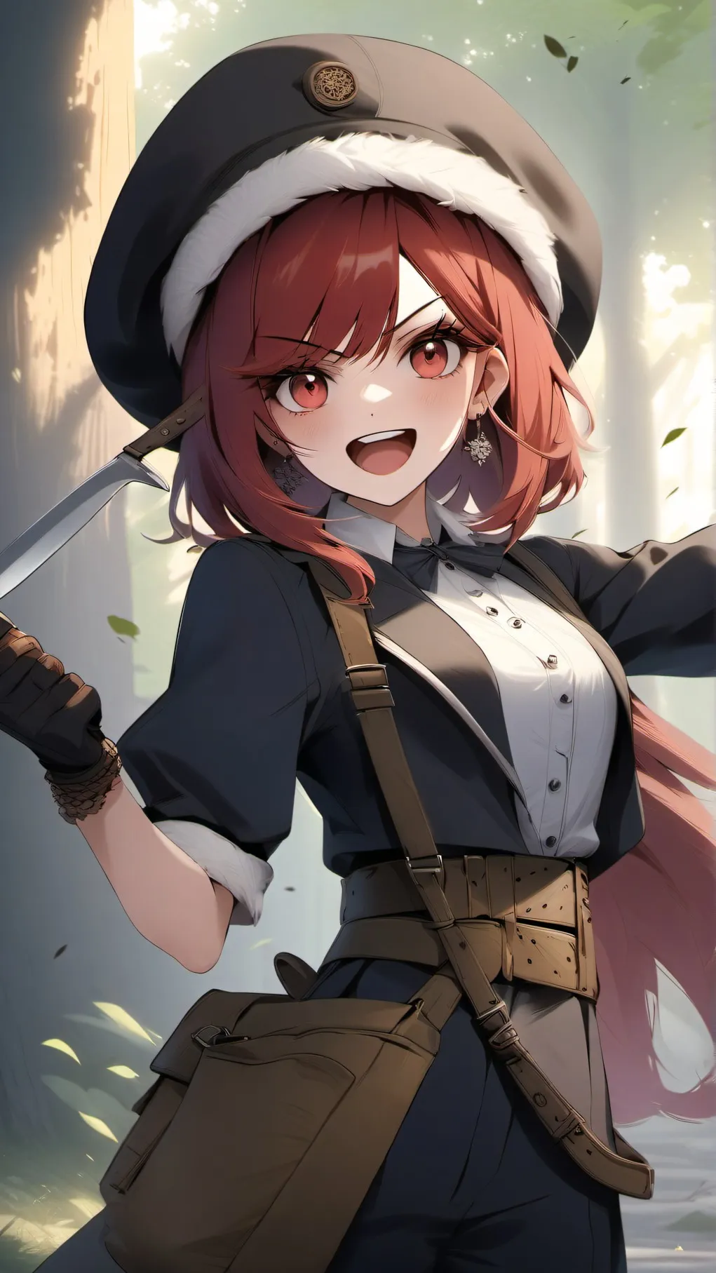 ai character: Susie  background