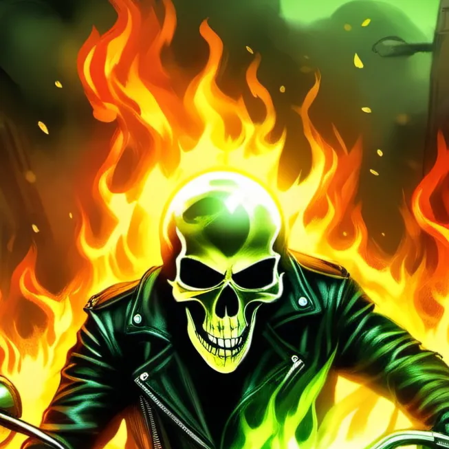 chat with ai character: Ghost Rider