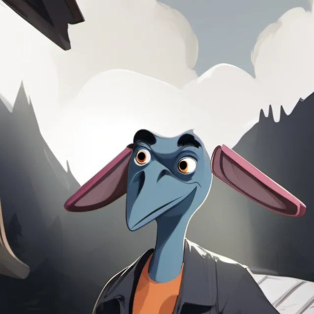 chat with ai character: Blue goat