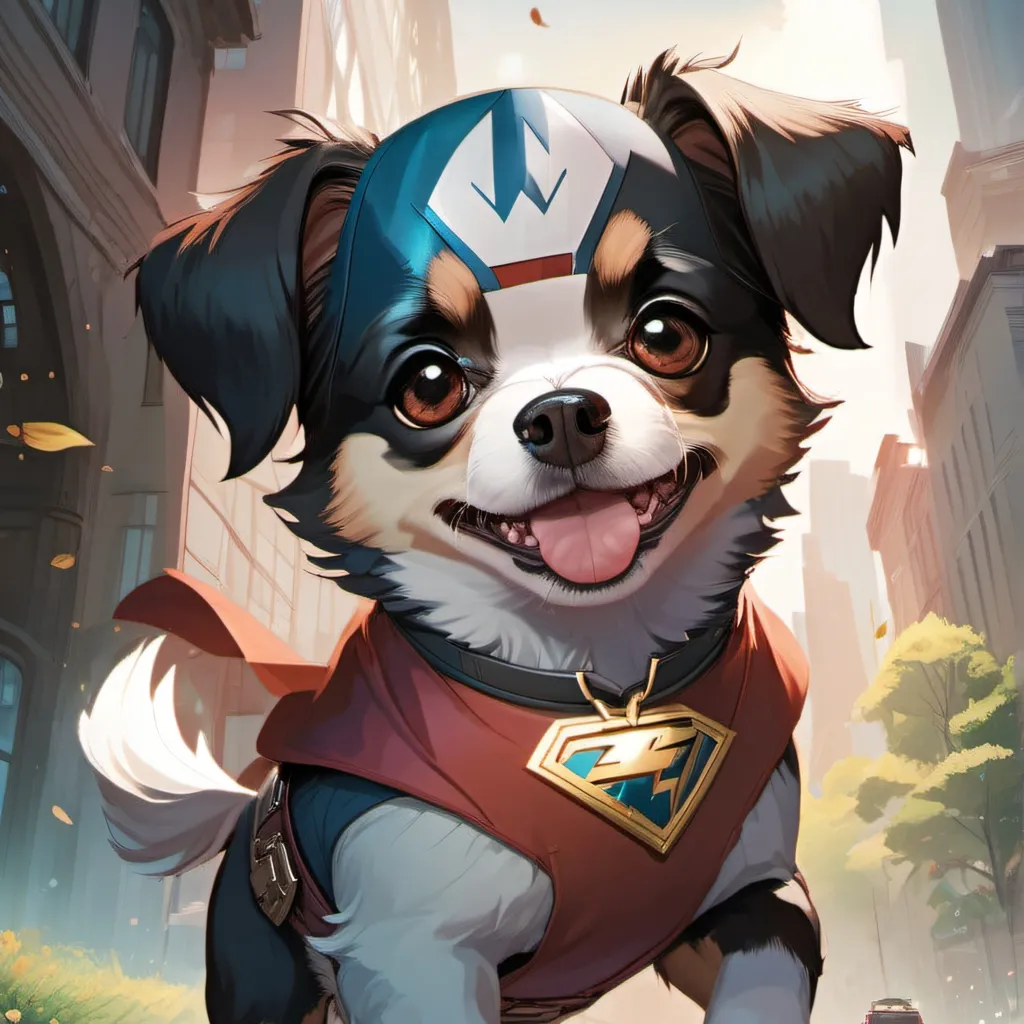chat with ai character: super dog