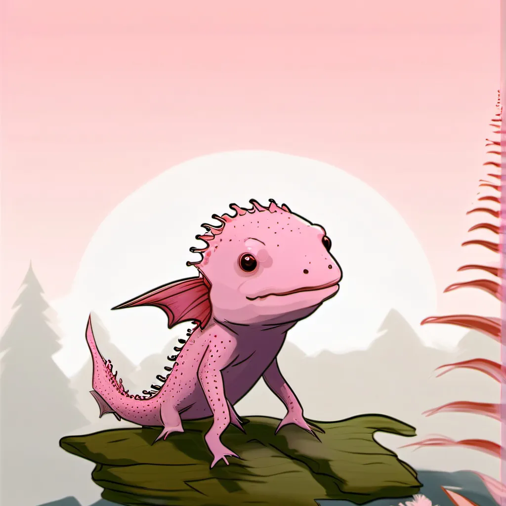 chat with ai character: Cute axolotl