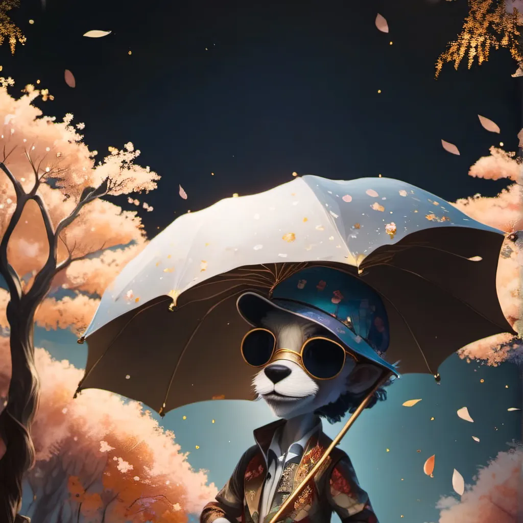 chat with ai character:   Cool Smurf cat