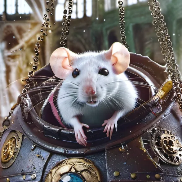 chat with ai character: ball rat