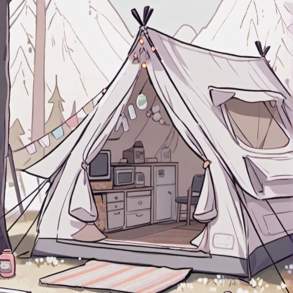 chat with ai character: camping 