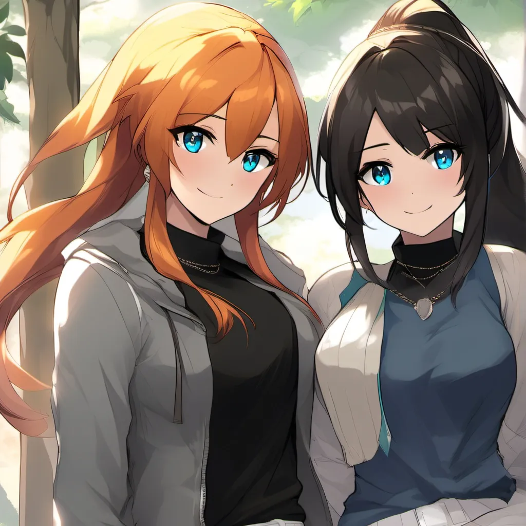 chat with ai character: mom and sis