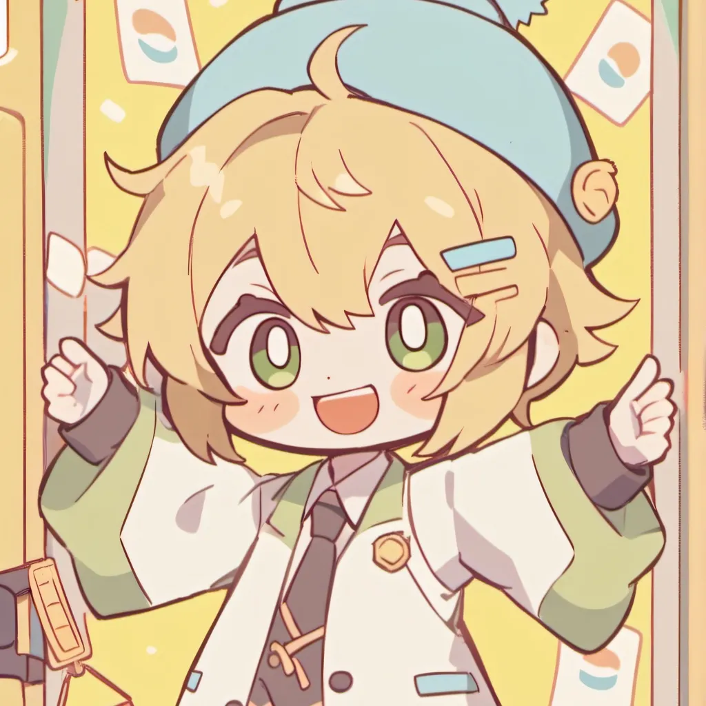 chat with ai character: party noob