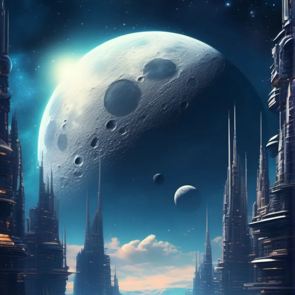 chat with ai character: moon 