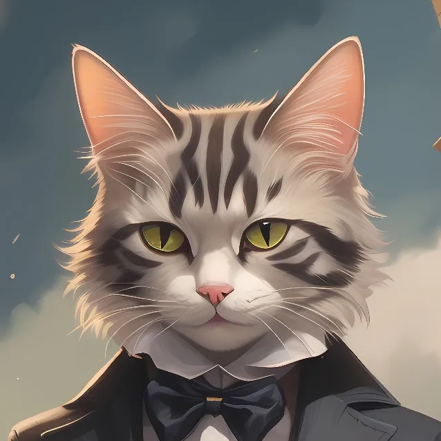 chat with ai character: my cat smokey