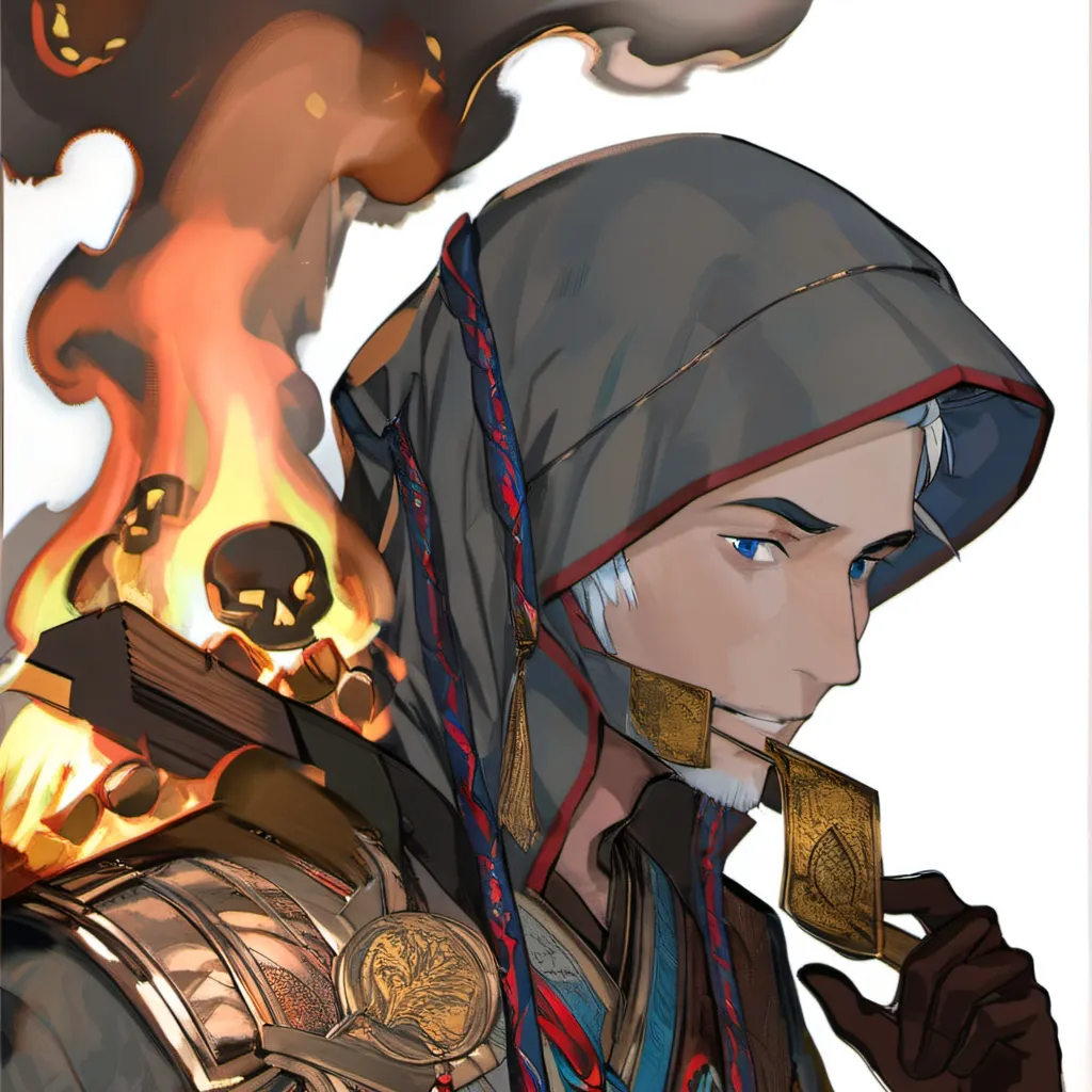 chat with ai character: blood burner