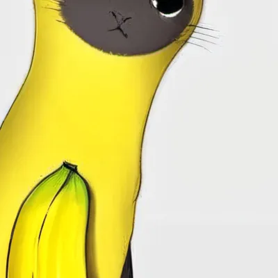 chat with ai character: Banana cat