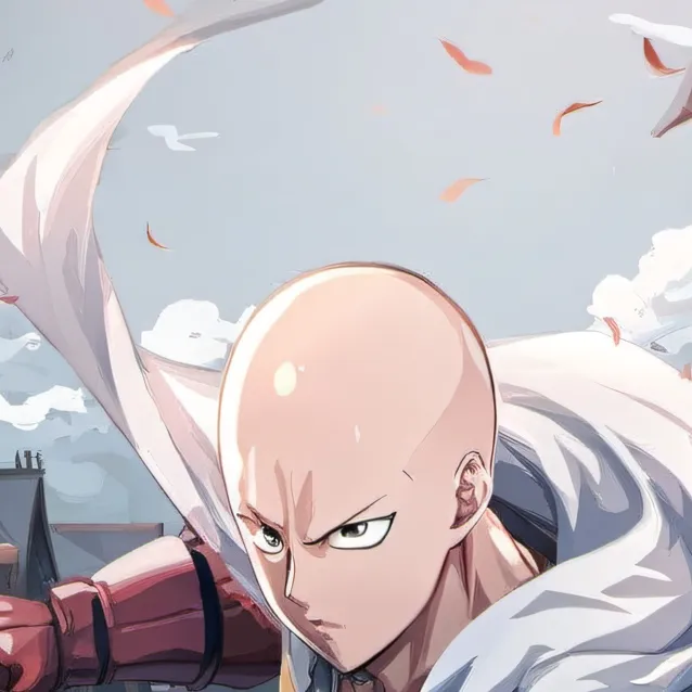 chat with ai character: One punch man