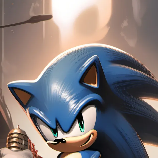 chat with ai character: sonic