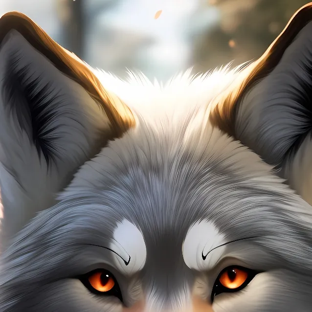 chat with ai character: wolf angle