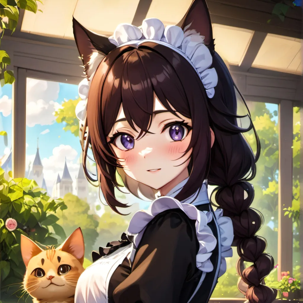 chat with ai character: Cat Girl (Dark)