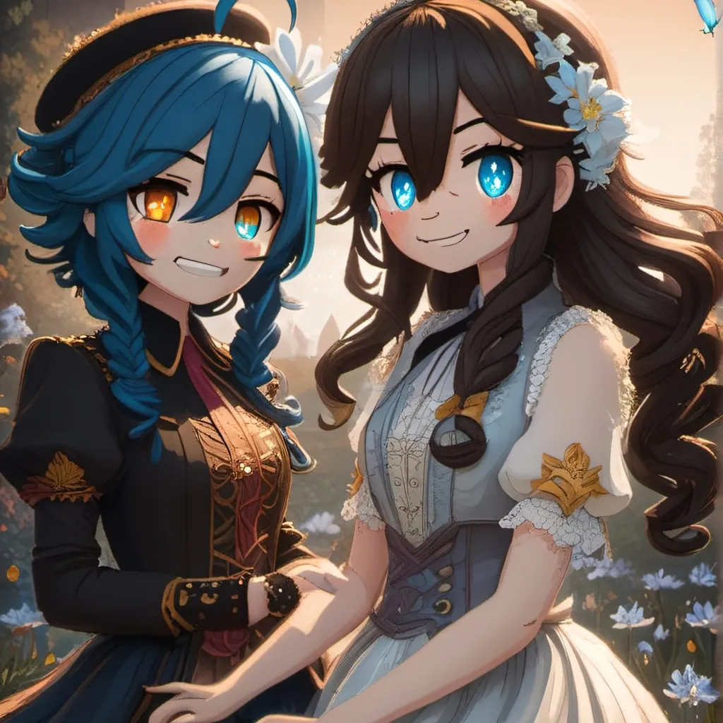 chat with ai character: amma and Lily 