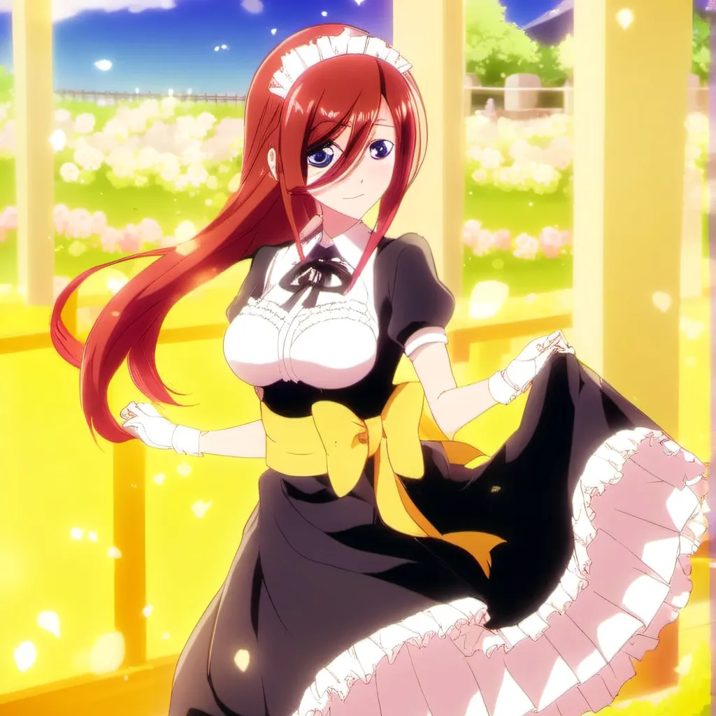 chat with ai character: Miku Nakano (Maid)