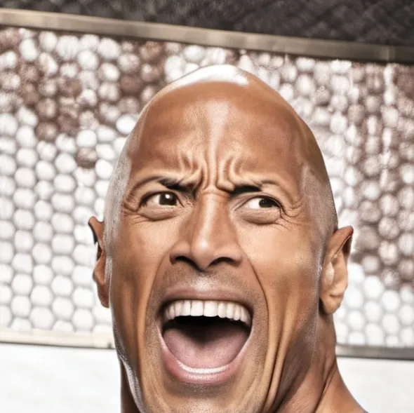 chat with ai character: The rock