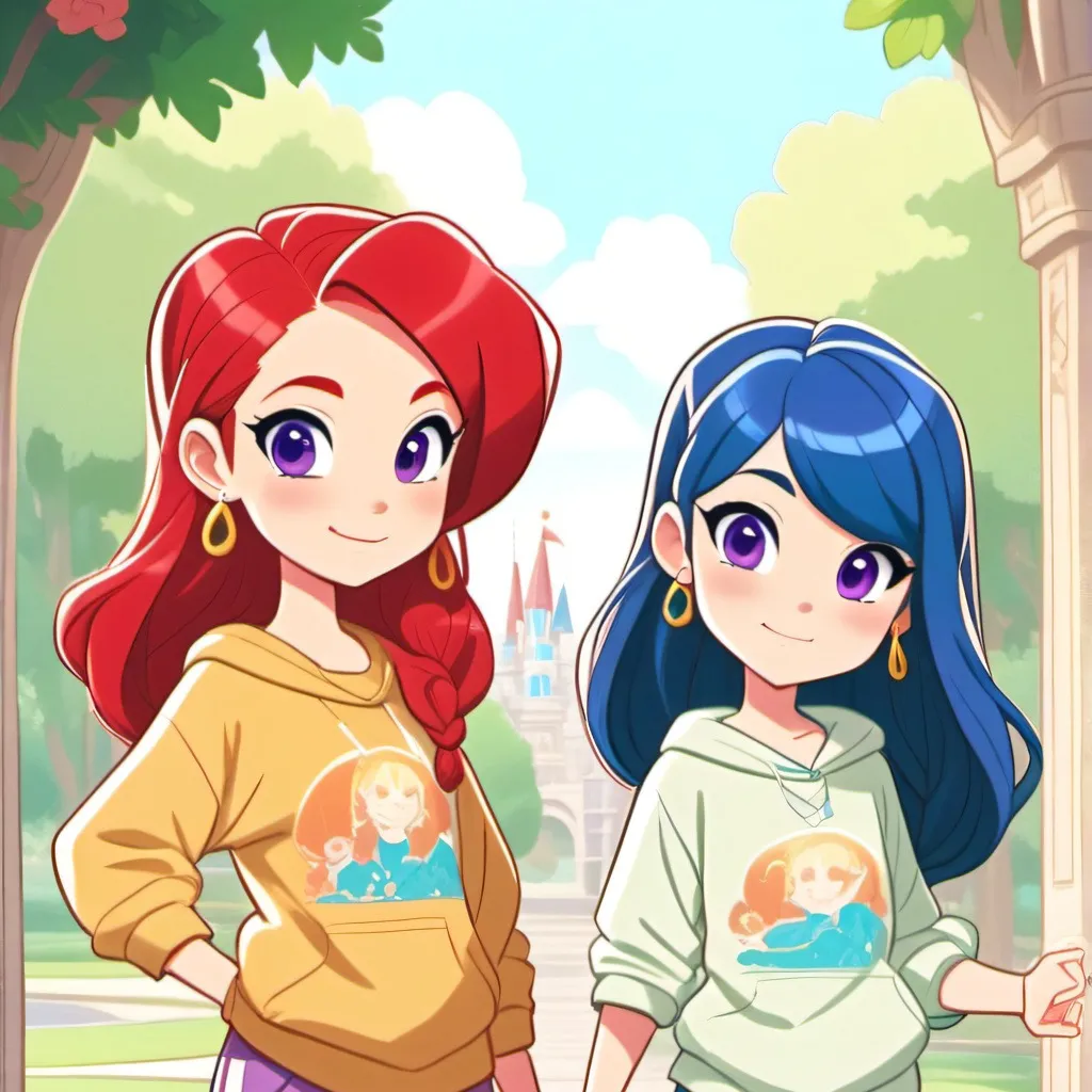 chat with ai character: Red and Blu