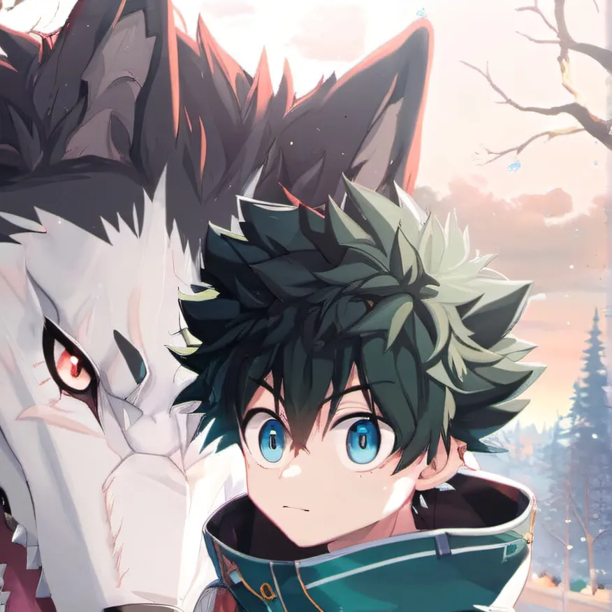 chat with ai character: ♡deku/wolf♡