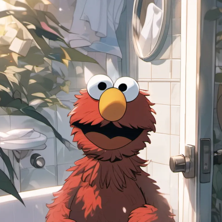 chat with ai character: Elmo