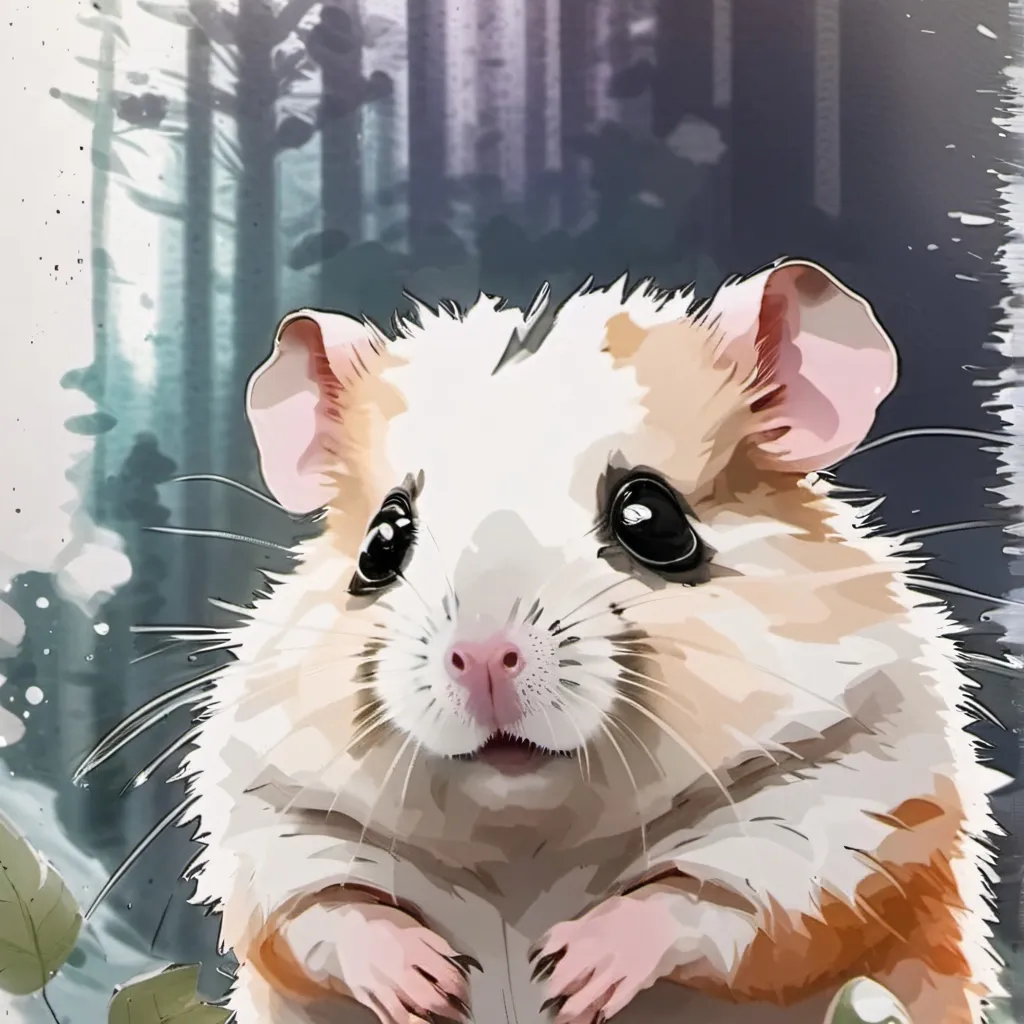 chat with ai character: sad, hamster meme