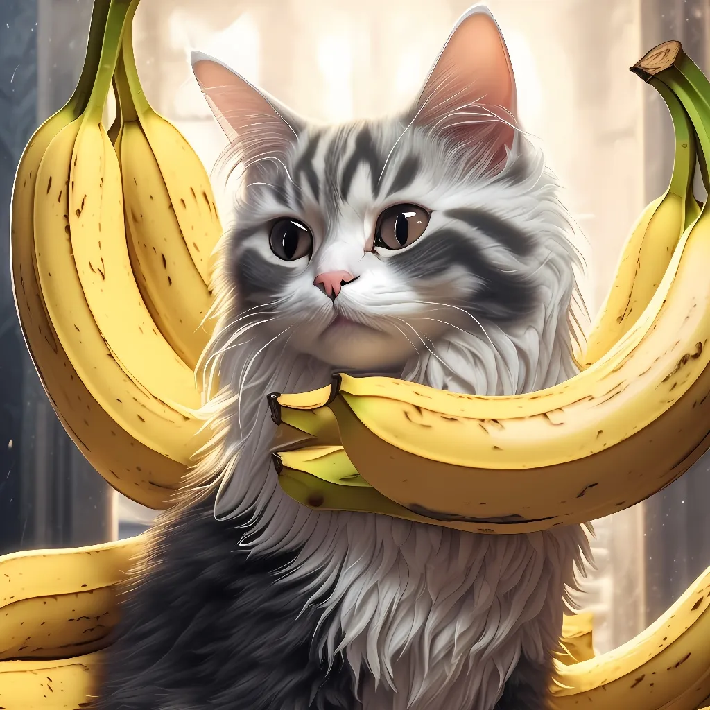 chat with ai character: banana cat