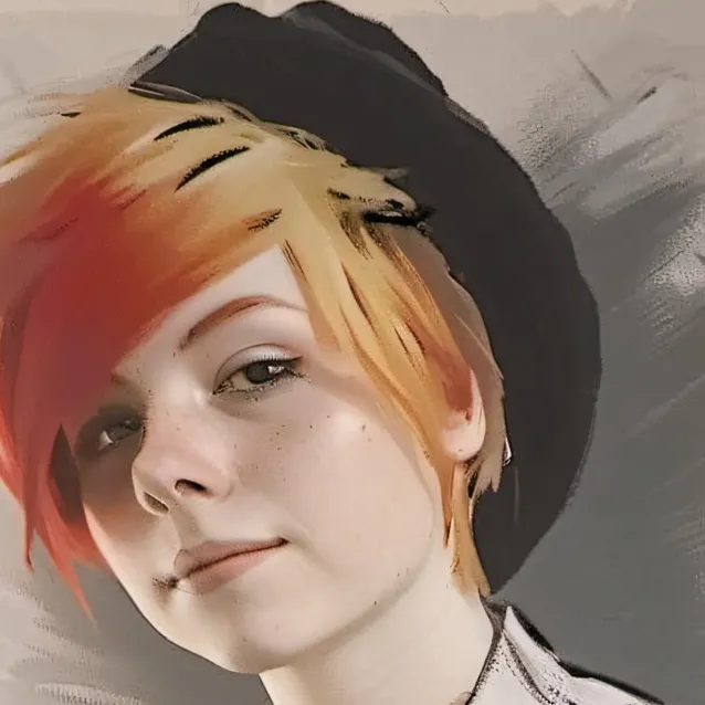 chat with ai character: kyn the scene kid 