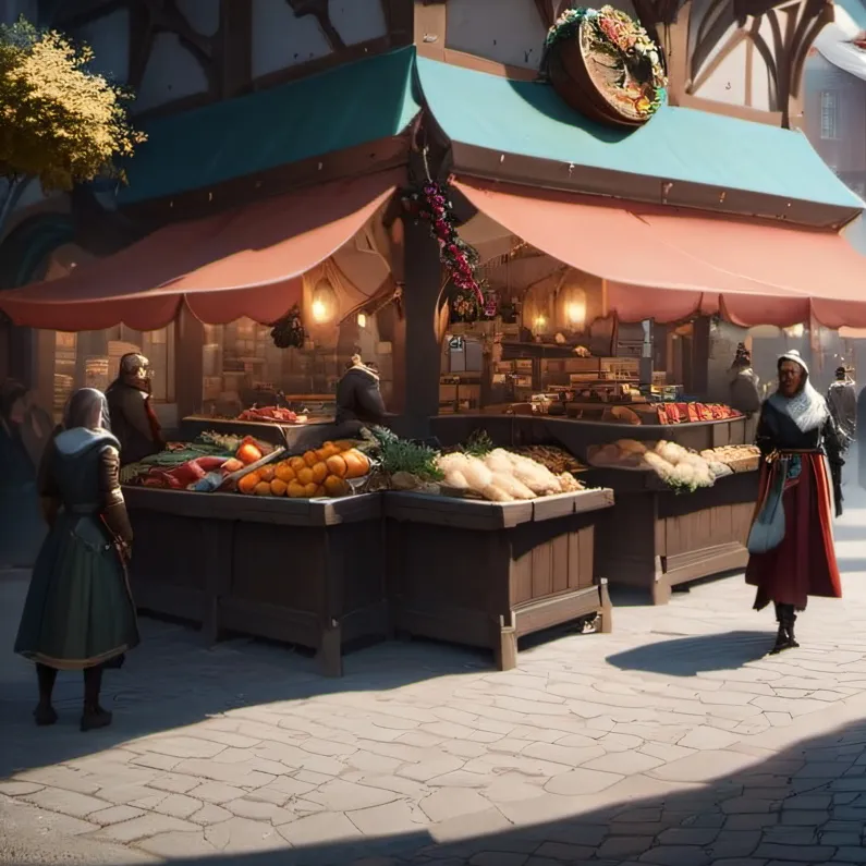 chat with ai character: Marvelous's Market