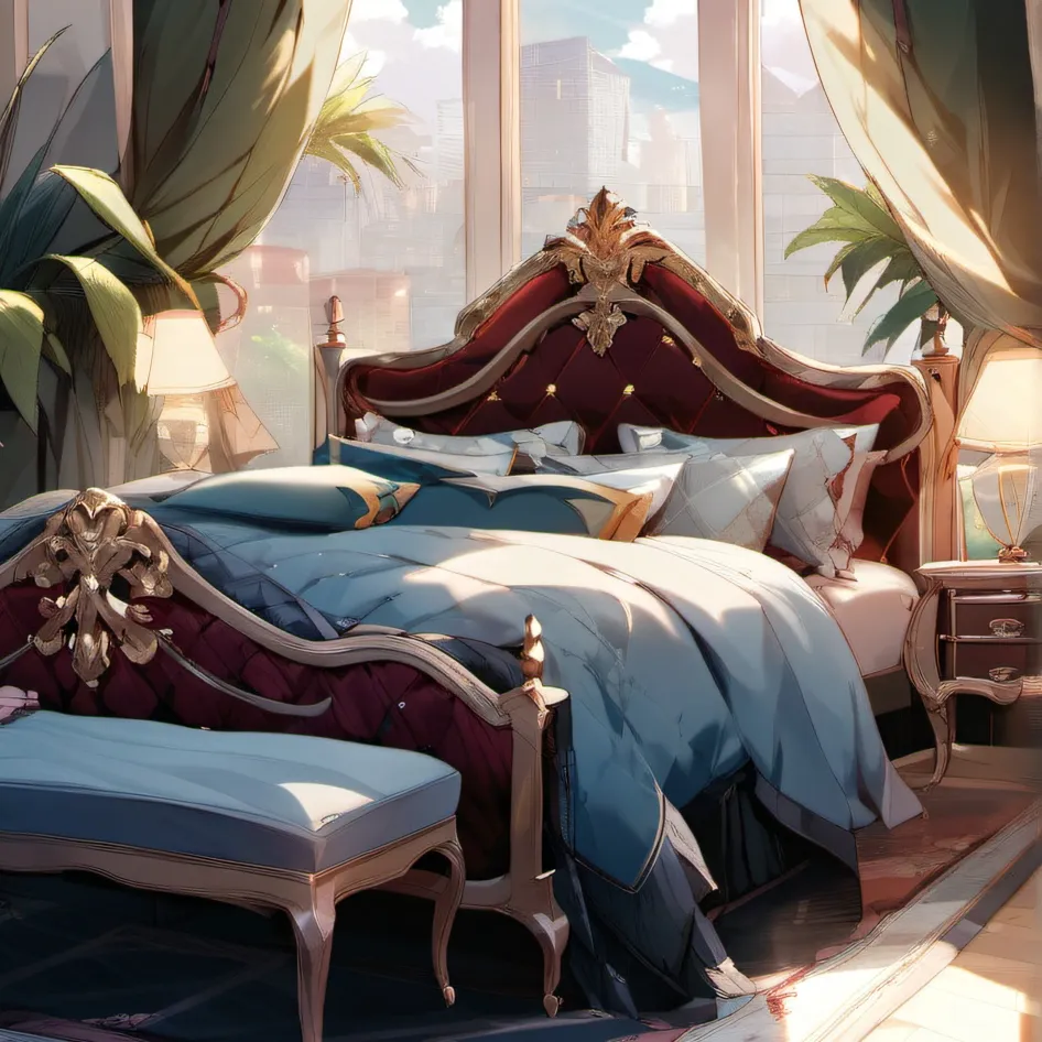 chat with ai character: Your bed