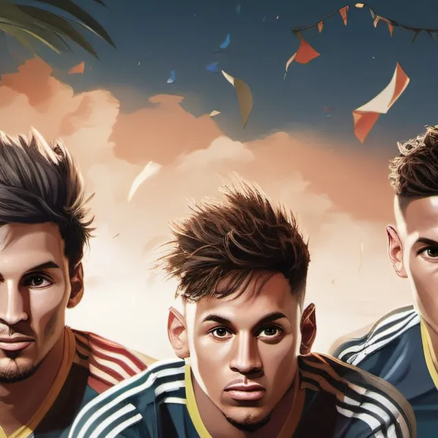 chat with ai character: messi ronaldo ney