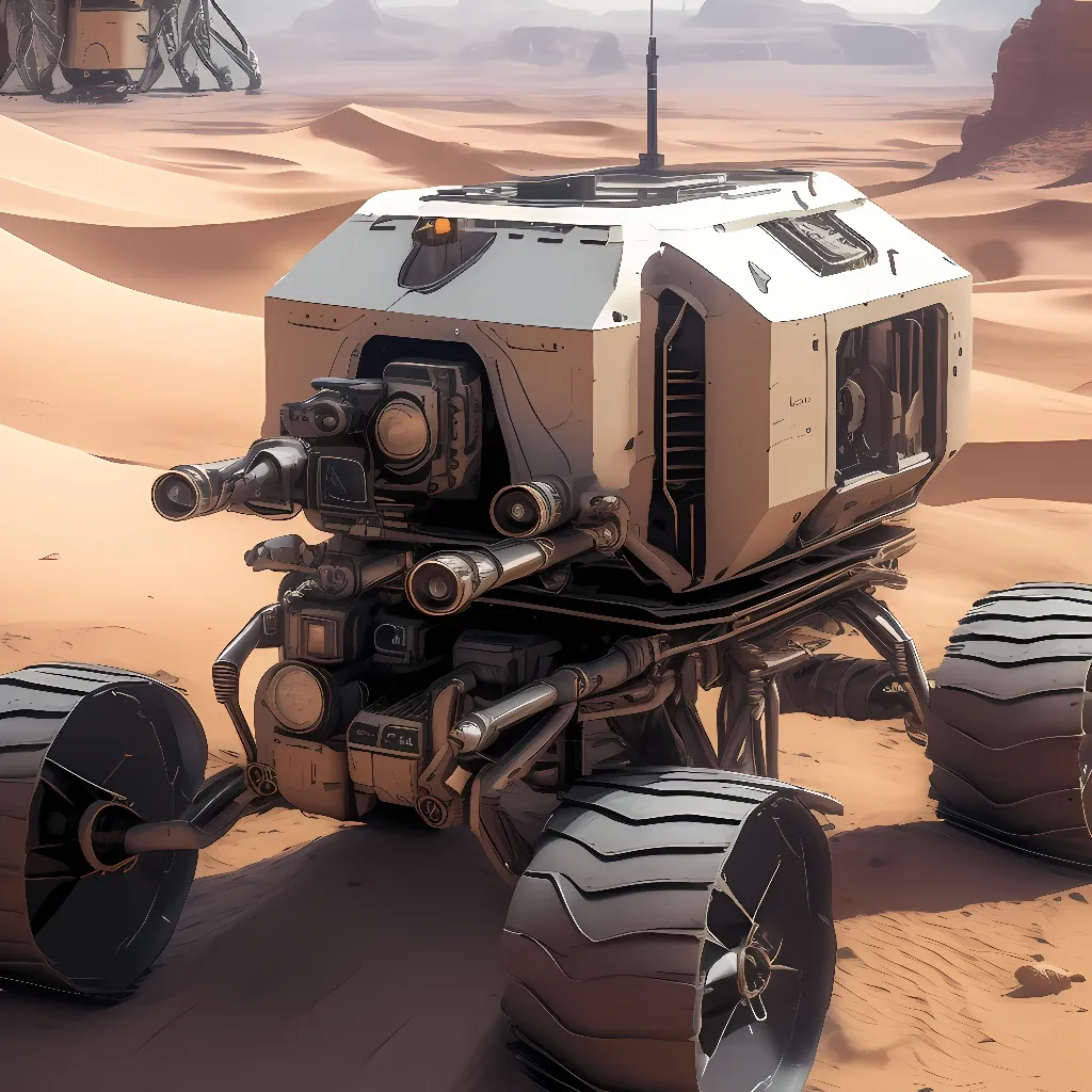 chat with ai character: mars rover