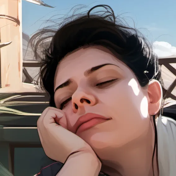 chat with ai character: Sleeping sasha