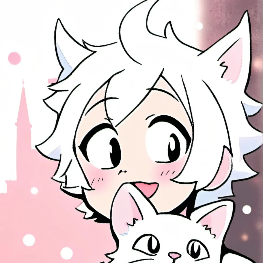 chat with ai character: boy kisser cat