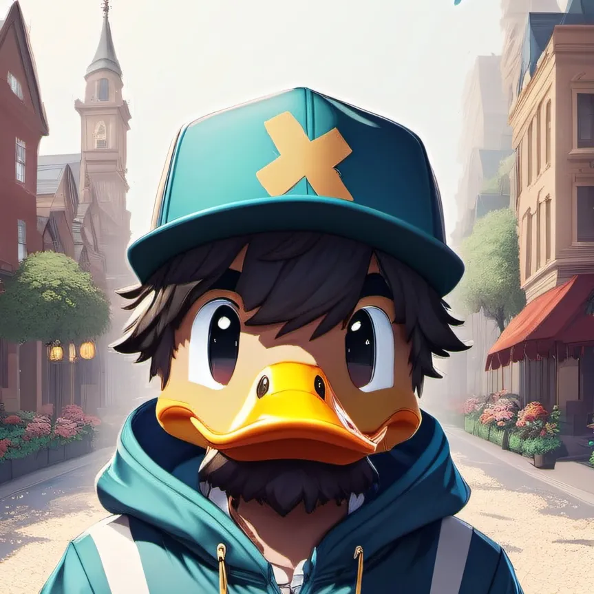 chat with ai character: ducky